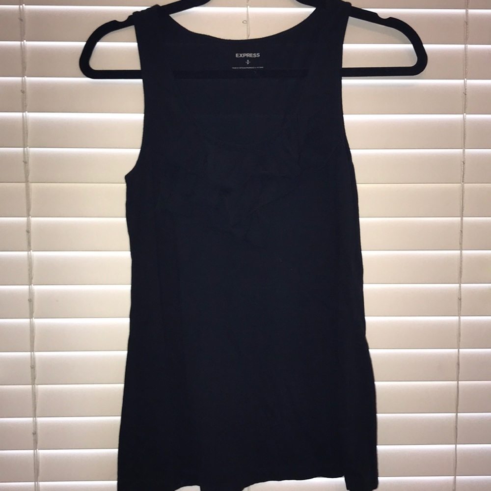 black Express tank top
